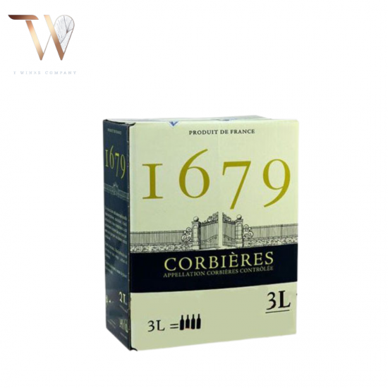 Vang bịch Pháp 1679 Corbieres
