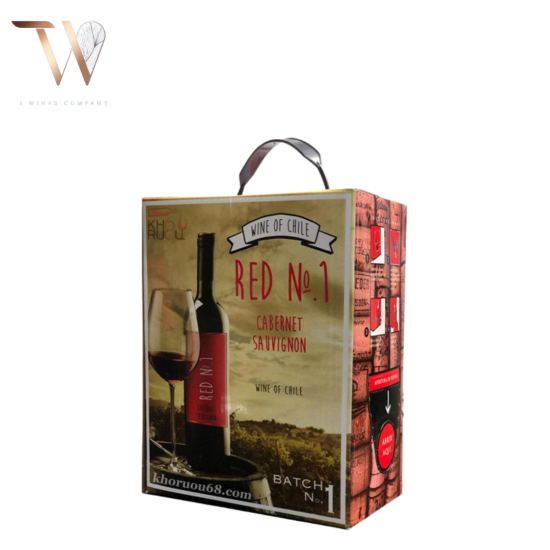 Vang Bịch Chile Red No1 3l Cabernet Sauvignon Thượng hạng