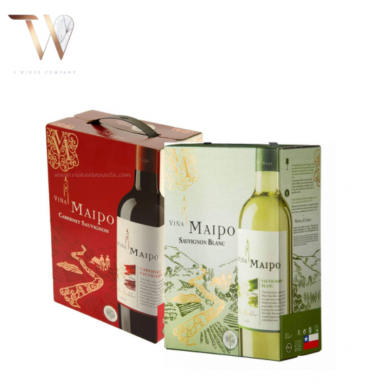 Vang bịch Chile Vina Maipo Mi Pueblo đỏ/trắng