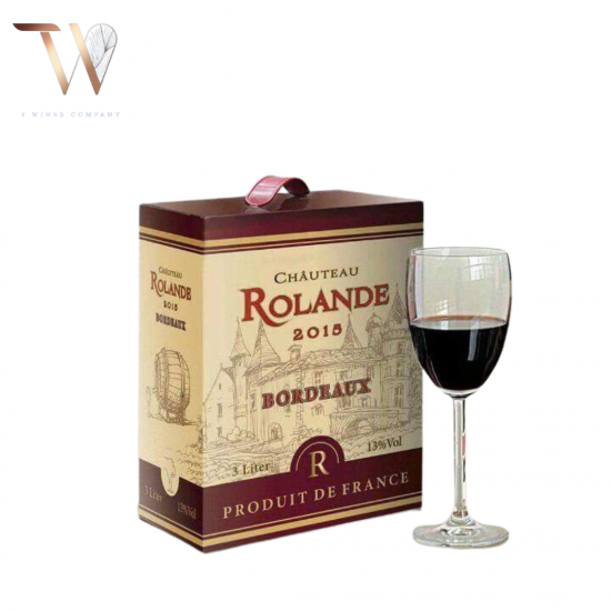 Vang Bịch Pháp Chateau Rolande Bordeaux