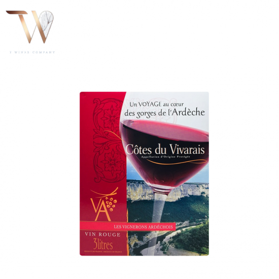 Vang bịch Pháp Vignerons Ardechois Vivarais