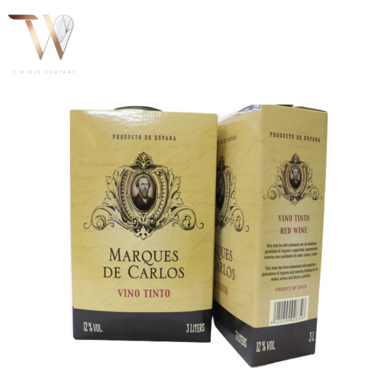 Vang Bịch Marques De Carlos 3L Thượng hạng