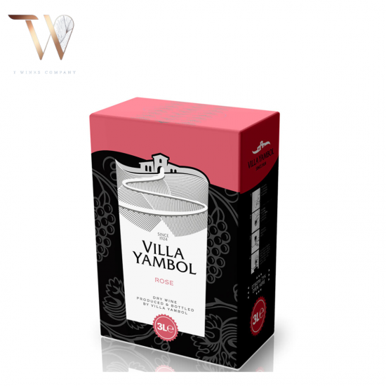 Vang bịch Pháp Villa Yambol Rose Dry Wine