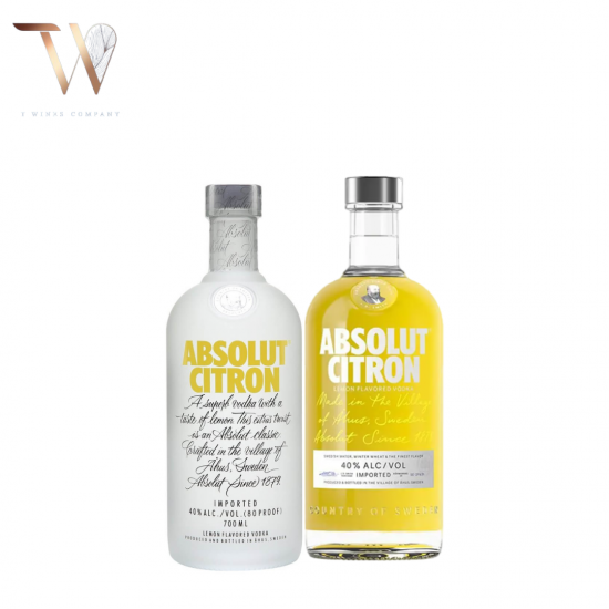 Rượu Vodka Absolut Citron 700ml