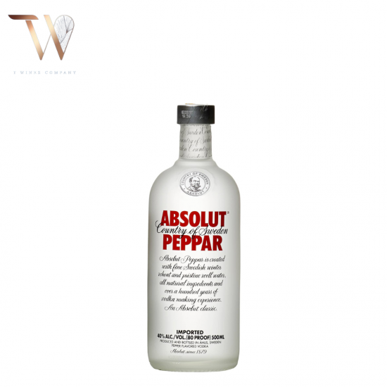 Rượu Vodka Absolut Peppar 700ml