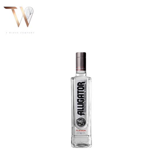 Rượu Vodka Cá Sấu Đen Alligator 500ml