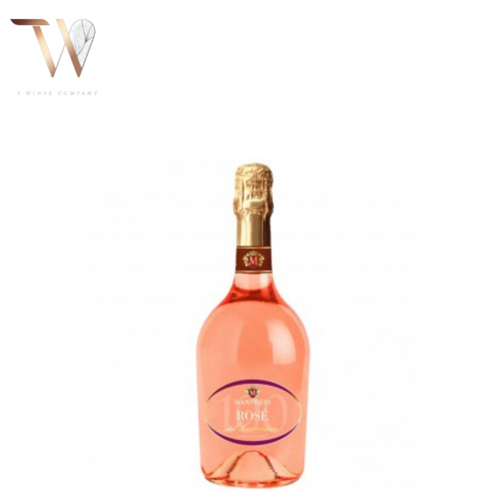 Rượu vang nổ Manfredi Moscato Rose