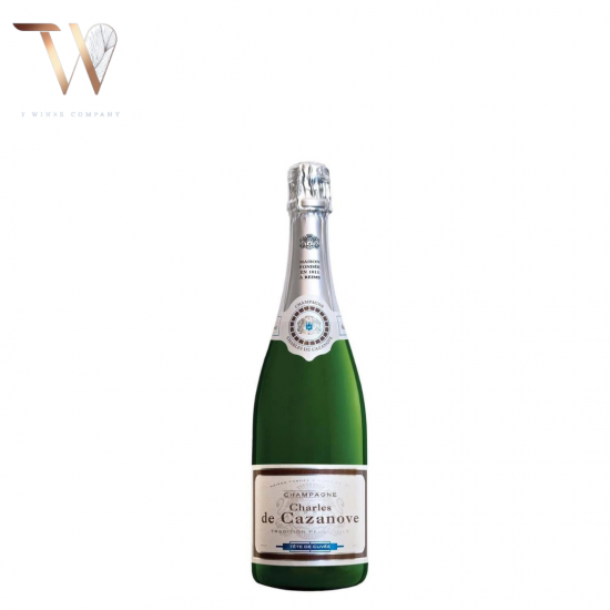 Rượu Champagne Charles de Cazanove Brut Tete de Cuvee