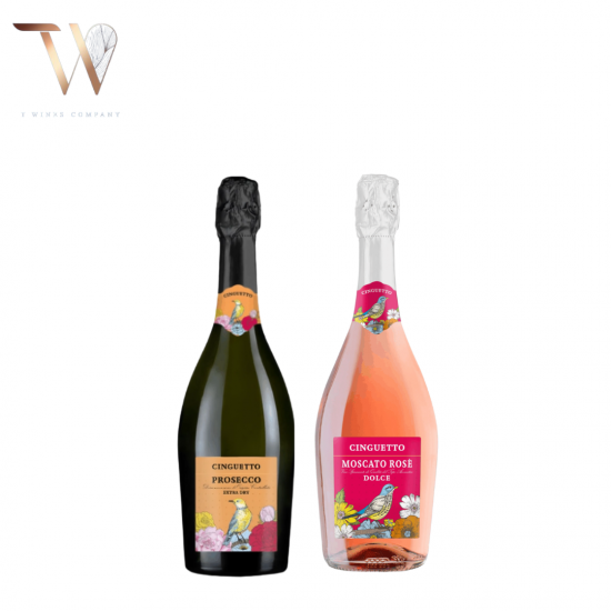 Vang Nổ Cinguetto Moscato - Prosecco