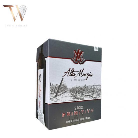 Vang Bịch Alta Murgia Primitivo Puglia