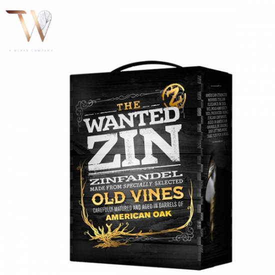 Vang Ý The Wanted Zin Old Vines Bịch 3L cao cấp