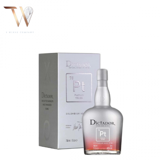 Rượu Rum Dictador Platinium